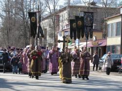 Крестный ход в память преподобной мученицы Марии Гатчинской: 27 апреля
