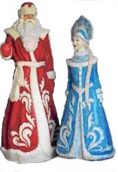 У Ингебургских ворот устанавливают Деда Мороза и Снегурочку