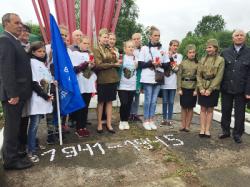 Ветераны Гатчинского района посетили мемориал «Гвоздика»