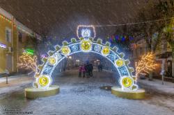 В Гатчине установят 240 новогодних украшений