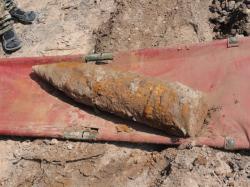 В Гатчинском районе нашли 11 немецких снарядов