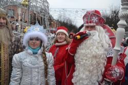 Деды Морозы прошли по улице Соборной