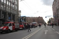 На станции метро 