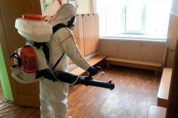 На каникулах школы пройдут дезинфекцию