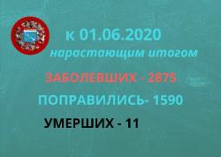 COVID-19: Гатчина и район, 1 июня