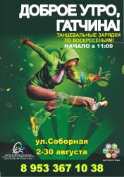 Гатчина приглашает на танцевальные зарядки!