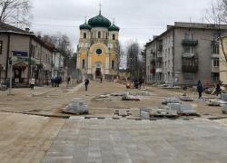 Движение транспорта по Карла Маркса будет открыто до завершения работ