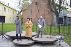 В Гатчине открыли сквер имени Николая Терентьева