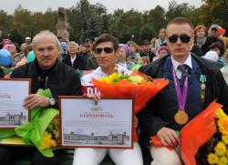 Город чествовал своего чемпиона - Дениса Гулина!