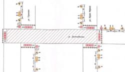 Закрывается движение на участке дороги по ул. Достоевского
