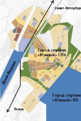 Город спутник южный санкт петербург проект