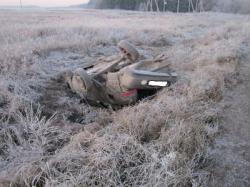 У Въезда в Гатчину погиб водитель
