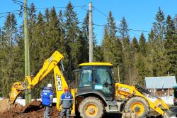 Газ пришел в три деревни Гатчинского района