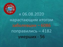 COVID-19: Гатчина и район, 6 августа
