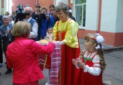 Ирина Роднина представила в Гатчине школьный спортклуб
