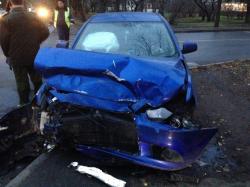 От серьезных последствий аварии ребенка спасло автокресло