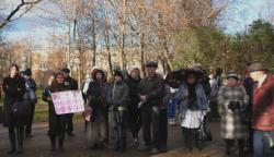 Жители протестуют против строительства города 