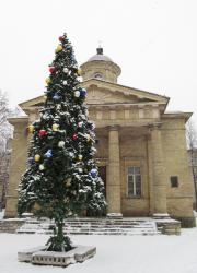 Новогоднее оформление Гатчины в центре внимания городской администрации