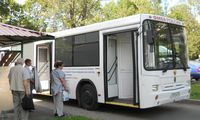 «Пульмомобиль» обследовал пациентов, состоящих на диспансерном учете