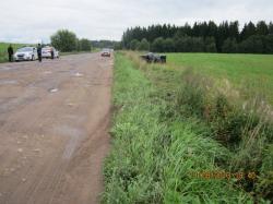 В ДТП погиб водитель (на 7-ом км. а/д Елизаветино-Фьюнатово)
