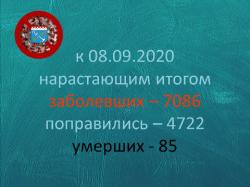 COVID-19: Гатчина и район, 8 сентября