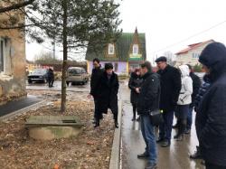 О подтоплении территории многоквартирных домов в пос. Пригородный