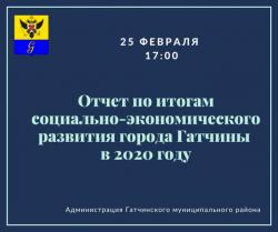 Отчёт органов местного самоуправления МО «Город Гатчина»: 25 февраля