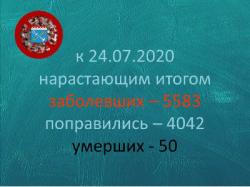 COVID-19: Гатчина и район, 24 июля