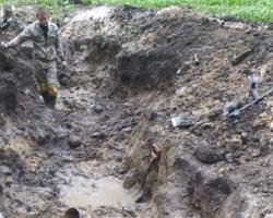 В гатчинском парке поисковики находят не только расстрелянных военнопленных, но и женщин, и детей