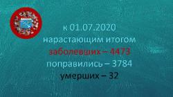 COVID-19: Гатчина и район, 1 июля
