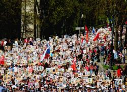 27 тысяч гатчинцев встали в «Бессмертный полк»