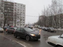 В Гатчине транспортный коллапс...