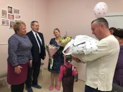Первый родившийся в Гатчинском районе - снова девочка