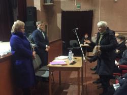 Елена Любушкина встретилась с жителями Дружной Горки