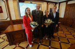 Губернатор Ленинградской области поблагодарил уроженку Гатчины Светлану Колесниченко и ее первого тренера