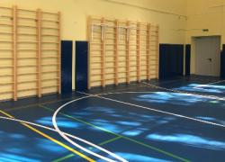 В сельских школах Гатчинского района обновляют спортивные залы