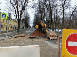 Движение транспорта по улице Радищева скоро восстановят
