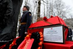 Состоялась церемония передачи останков воина-красноармейца представителям Республики Беларусь