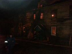 Из дома на ул. Чкалова спасли 12 человек (пожар)