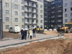 Глава администрации Гатчинского района посетила строительную площадку «IQ Гатчина»