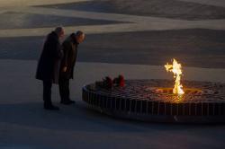 Мемориал под Гатчиной увековечил память жертв нацистского геноцида