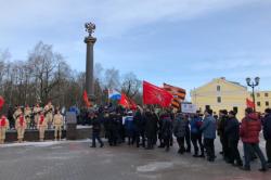 В Гатчине состоялся митинг, посвященный погибшим воинам-интернационалистам