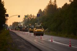 Обновление участка дороги Красное Село-Гатчина-Павловск переведено в ночной режим