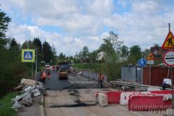 Мост в деревне Корпиково - окончание ремонта близко