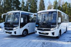 Гатчинский район получил новые автобусы