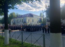 В Гатчине проходит репетиция торжественного прохождения войск