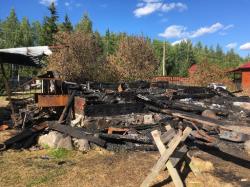 За неделю на территории Гатчинского района произошло 8 пожаров
