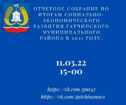 Отчёт органов местного самоуправления Гатчинского района: 11 марта