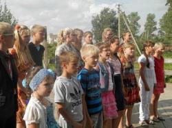 В деревне Куровицы прошел детский праздник