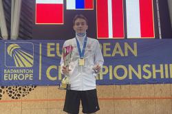 Гатчина – родина чемпиона Европы по бадминтону